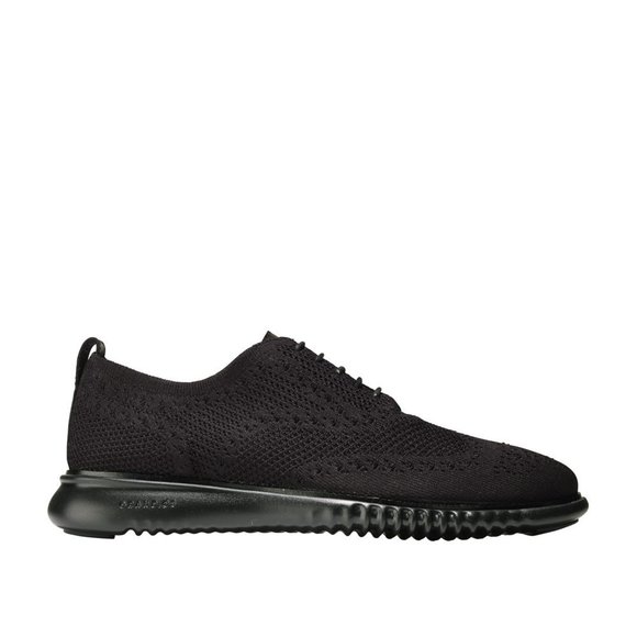 COLE HAAN MEN'S 2.0 ZEROGRAND STITCHLITE OXFORD, BLACK/BLACK, 10 - Picture 1 of 6